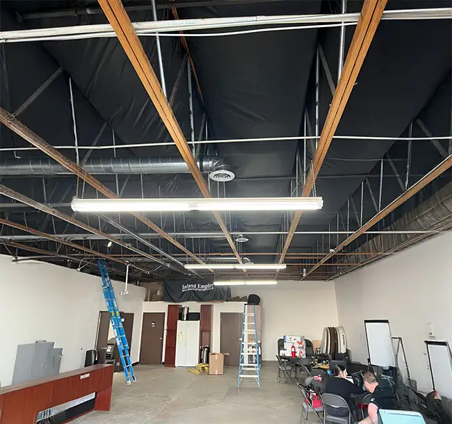 Light commercial ductwork.